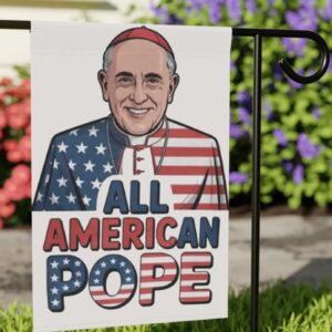 All American Pope Leo XIV Flag