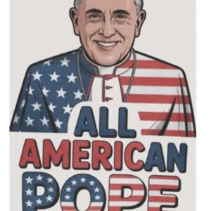 All American Pope Leo XIV Flag