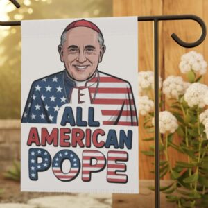 All American Pope Leo XIV Flag