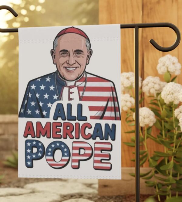All American Pope Leo XIV Flag