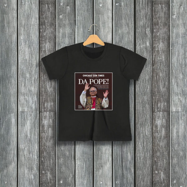 Da Pope! Front Page Kids Shirt