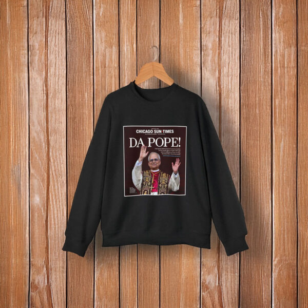 Da Pope Front Page Sweatshirt