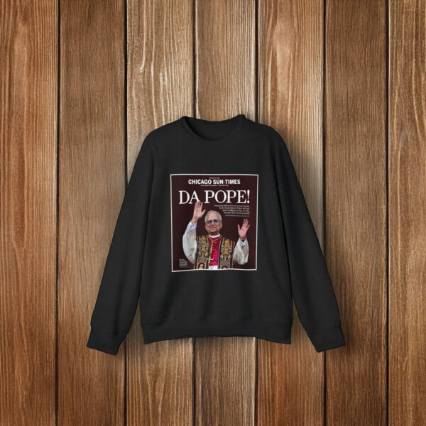 Da Pope Front Page Sweatshirt