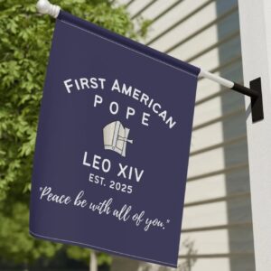 First American Pope Flag, Pope Leo XIV Flag