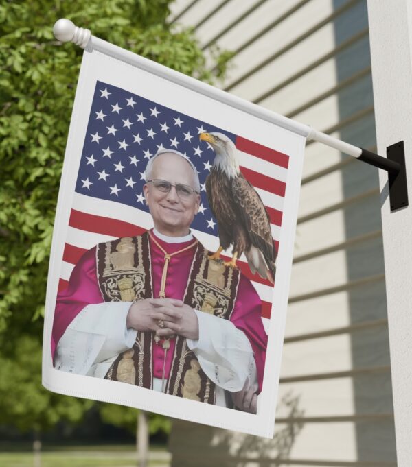 First American Pope Leo XIV Flag