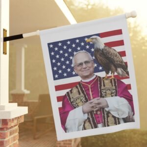 First American Pope Leo XIV Flag