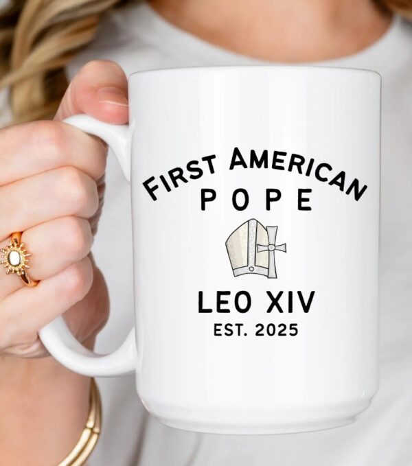 First American Pope Mug, Pope Leo XIV Coffee Cup