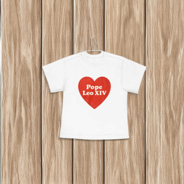 I Heart Love Pope Leo XIV T-Shirt