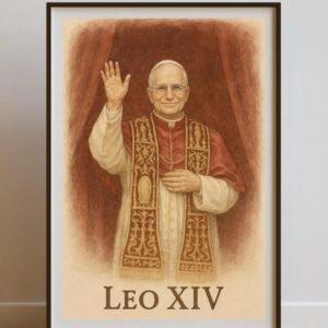 NEW Pope! Leo XIV - Catholic Poster