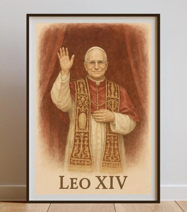 NEW Pope! Leo XIV - Catholic Poster