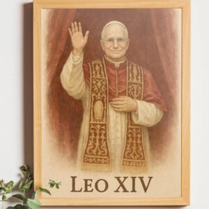NEW Pope! Leo XIV - Catholic Poster