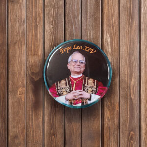 New Pope Leo XIV Pin or Magnet, Commemorative Keepsake Honoring Pope Leo XIV