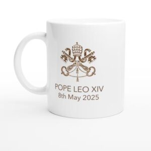 POPE LEO XIV - 11oz Ceramic Mug Ceramic White