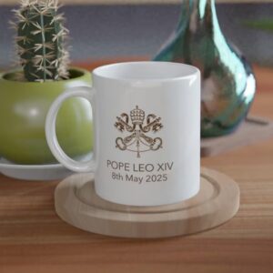 POPE LEO XIV - 11oz Ceramic Mug Ceramic White