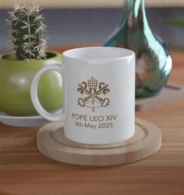 POPE LEO XIV - 11oz Ceramic Mug Ceramic White