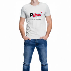 Pope Leo Bar Crawl 2025 T-Shirt
