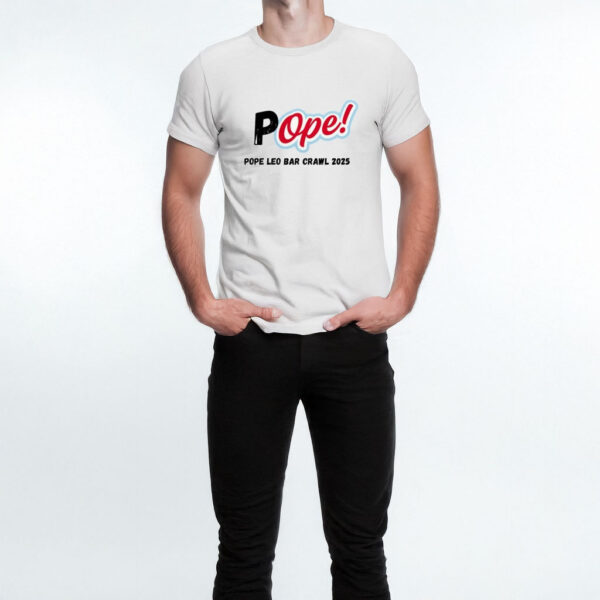 Pope Leo Bar Crawl 2025 T-Shirt