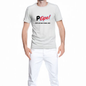 Pope Leo Bar Crawl 2025 T-Shirt