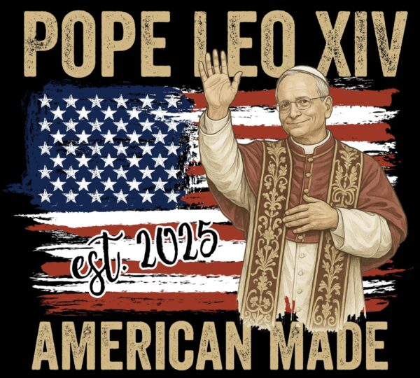 Pope Leo XIV American Made Flag