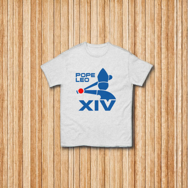 Pope Leo XIV Baseball Logo T-Shirt