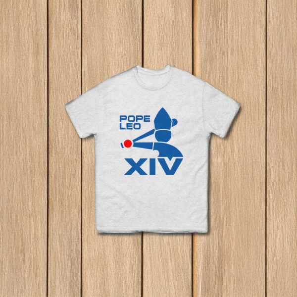 Pope Leo XIV Baseball Logo T-Shirt
