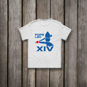 Pope Leo XIV Baseball Logo T-Shirt
