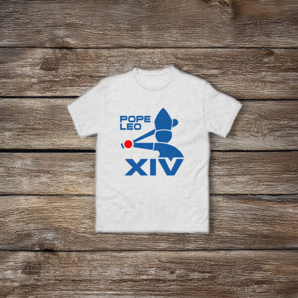 Pope Leo XIV Baseball Logo T-Shirt
