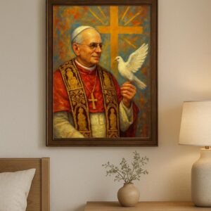 Pope Leo XIV Christian Poster