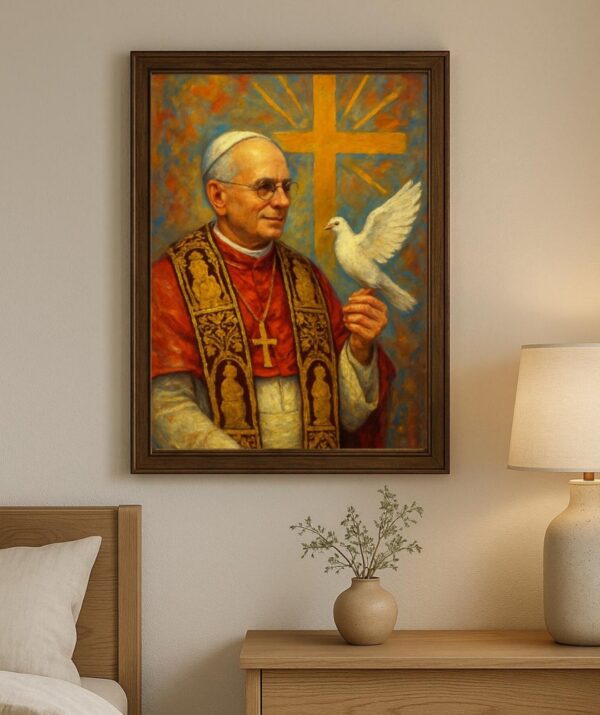 Pope Leo XIV Christian Poster