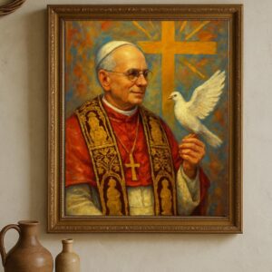 Pope Leo XIV Christian Poster