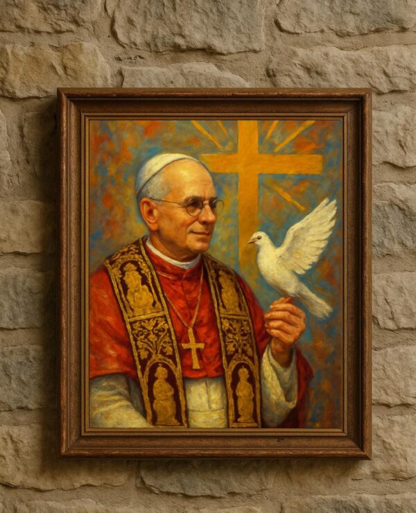 Pope Leo XIV Christian Poster