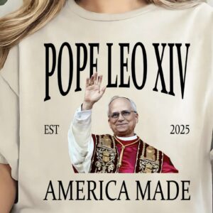 Pope Leo XIV First American Pope 2025 T-Shirt