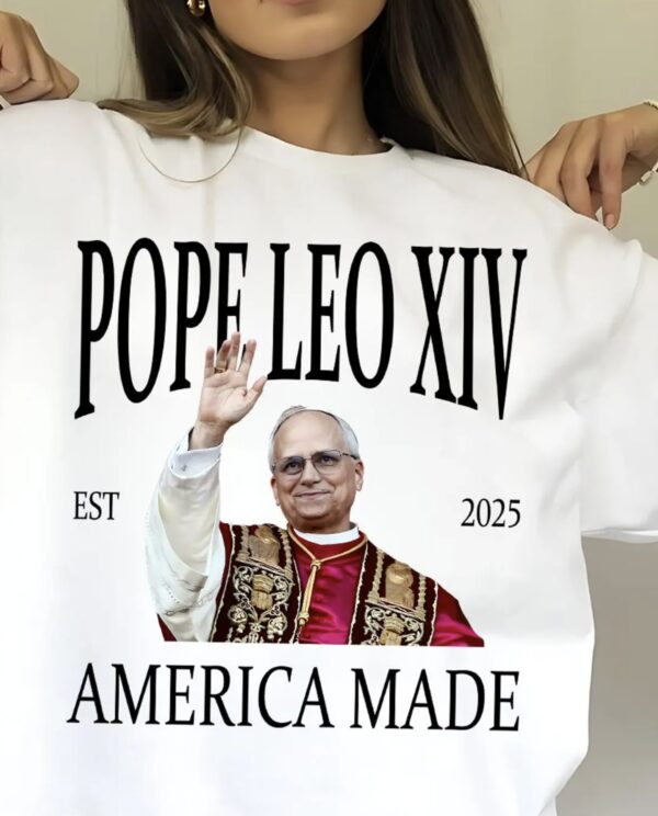 Pope Leo XIV First American Pope 2025 T-Shirt