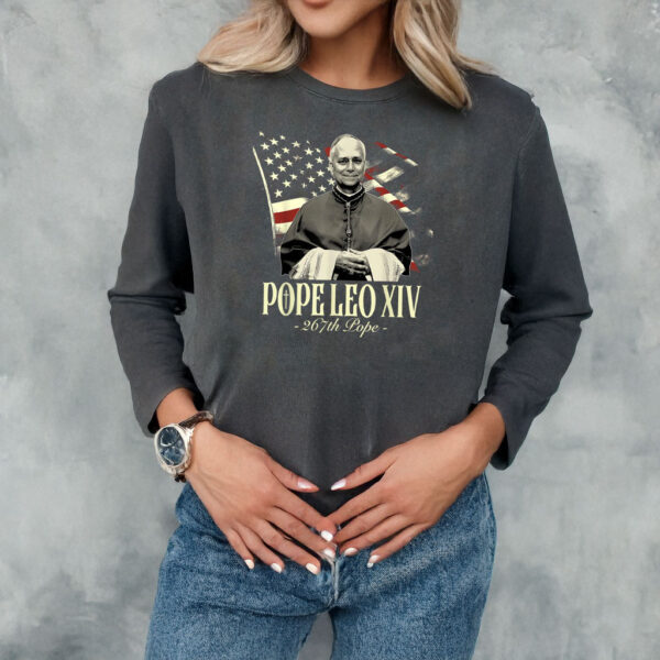 Pope Leo XIV First American Pope 267th T-Shirt