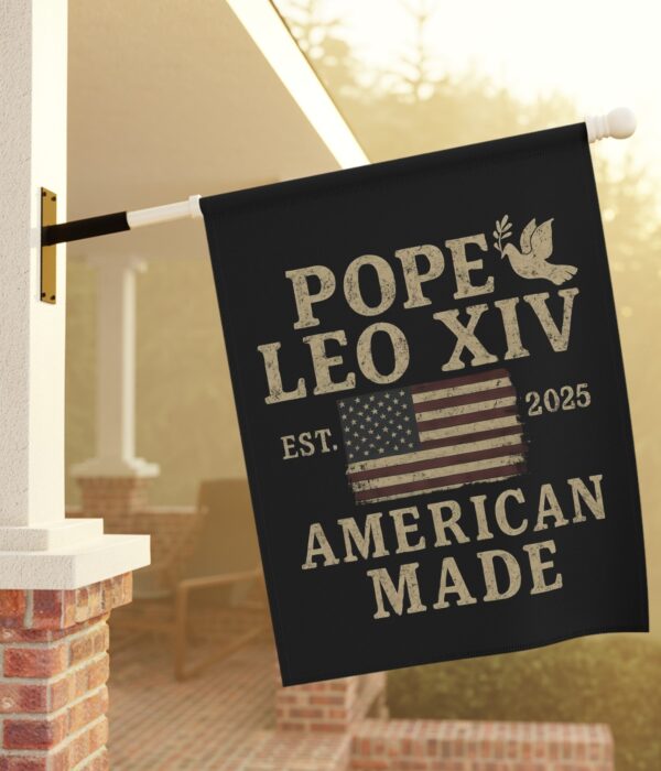 Pope Leo XIV First American Pope Flag