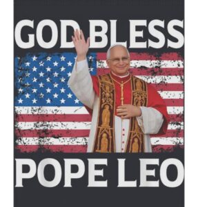 Pope Leo XIV Flag | Red White & Blue Catholic Flag