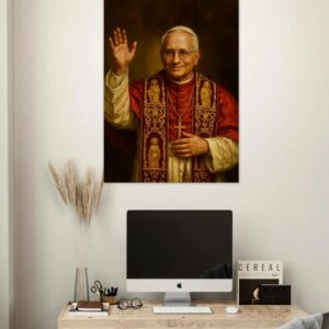 Pope Leo XIV Inspirational Poster