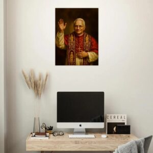 Pope Leo XIV Inspirational Poster