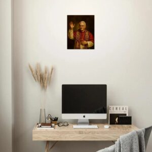 Pope Leo XIV Inspirational Poster