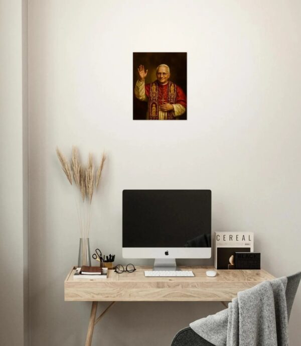 Pope Leo XIV Inspirational Poster