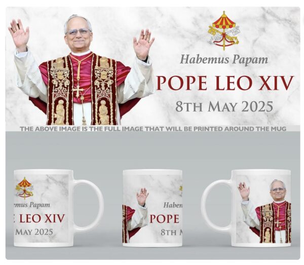 Pope Leo XIV Mug Habemus Papam 2025 Mug