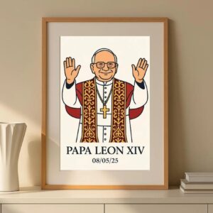 Pope Leo XIV, Pope Leo XIV Printable Poster