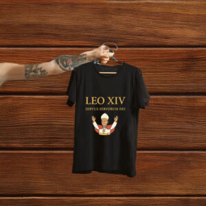 Pope Leo XIV, Servus Servorum Dei Papal Motto, Catholic Shirt