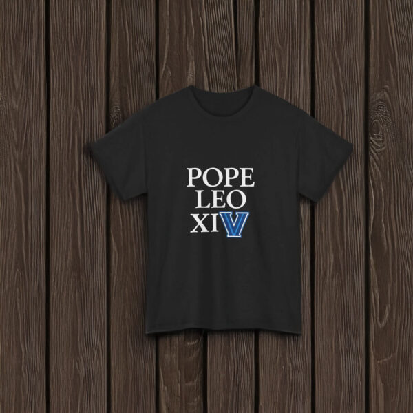 Pope Leo XIV Shirt, Pope Leo Villanova t-Shirt