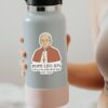 Pope Leo XIV Sticker, First American Pope, "Peace Be With All of You", Catholic Vinyl Sticker