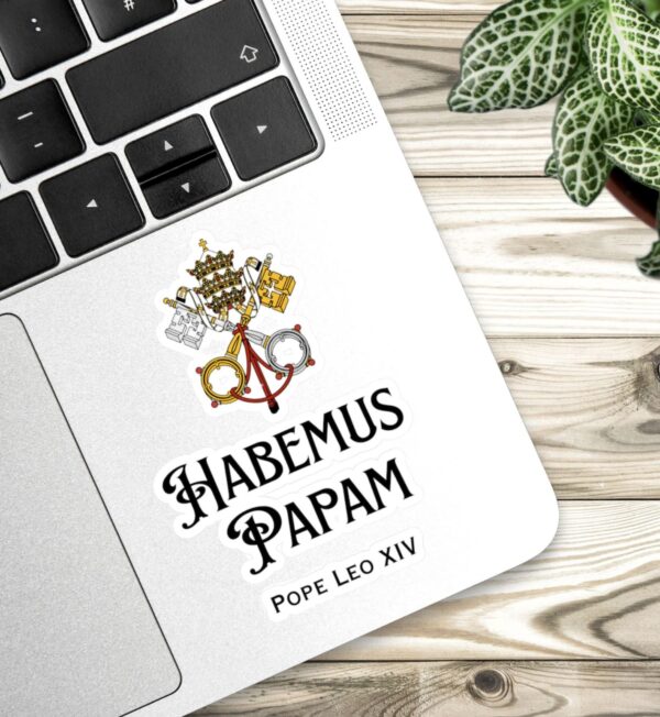 Pope Leo XIV Sticker, Habemus Papam Sticker
