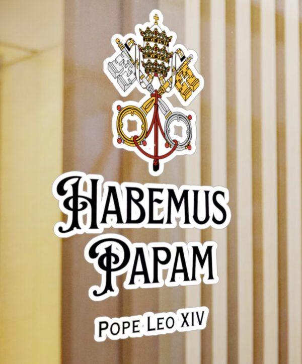 Pope Leo XIV Sticker, Habemus Papam Sticker