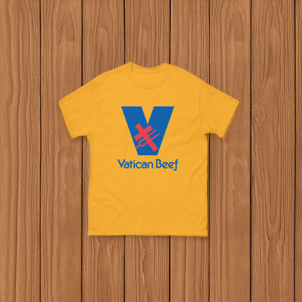 Pope Leo XIV Vatican Beef T-Shirt