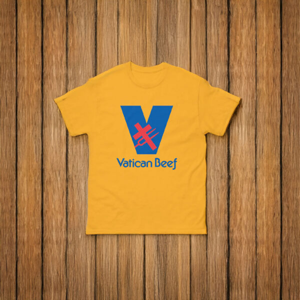 Pope Leo XIV Vatican Beef T-Shirt