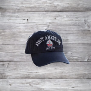Pope Leo XIV Washed Hat, The First American Pope Cap